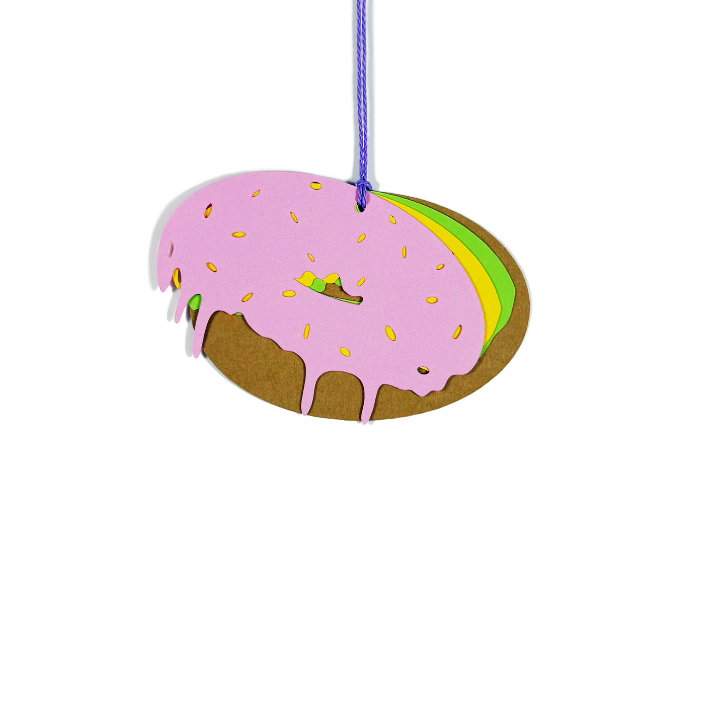 donut gift tag