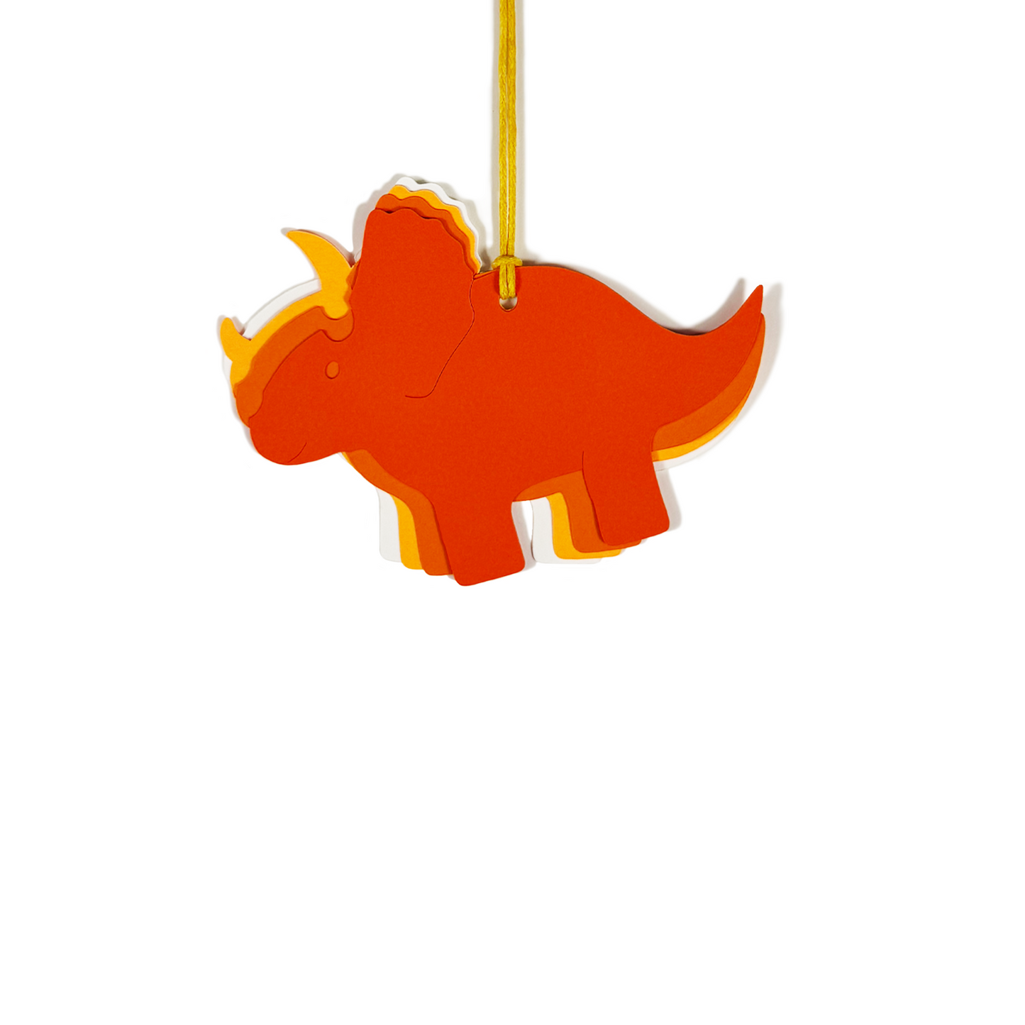 triceratops gift tag