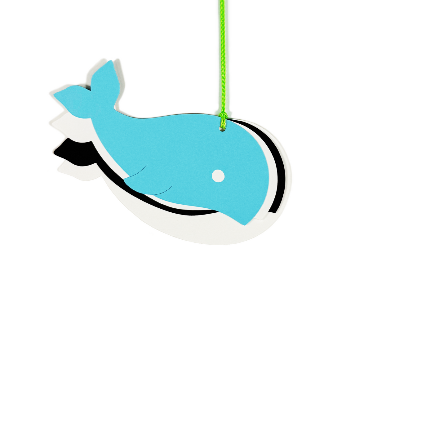 whale gift tag