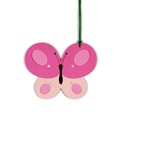butterfly gift tag