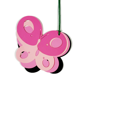 butterfly gift tag