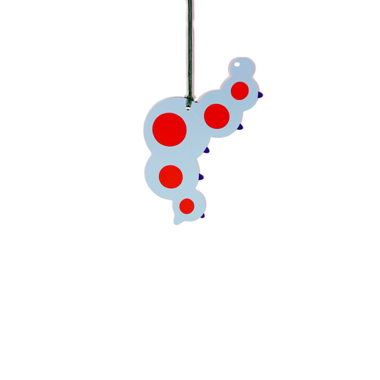 caterpillar gift tag