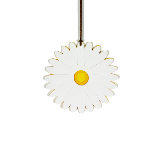 daisy gift tag