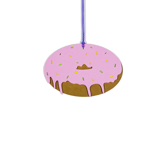 donut gift tag