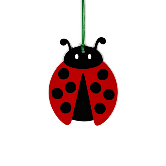 ladybug gift tag