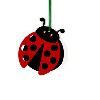 ladybug gift tag