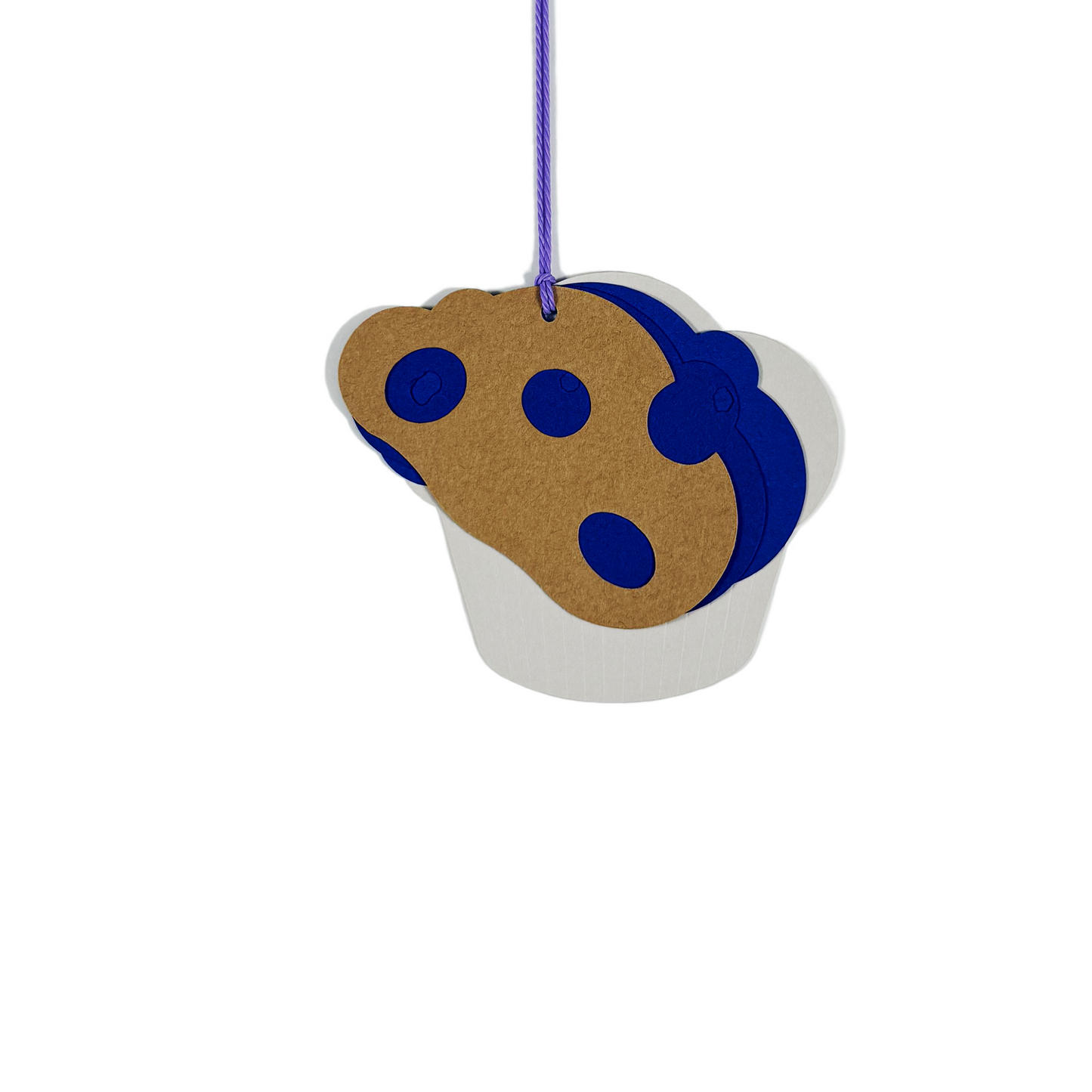 blueberry muffin gift tag