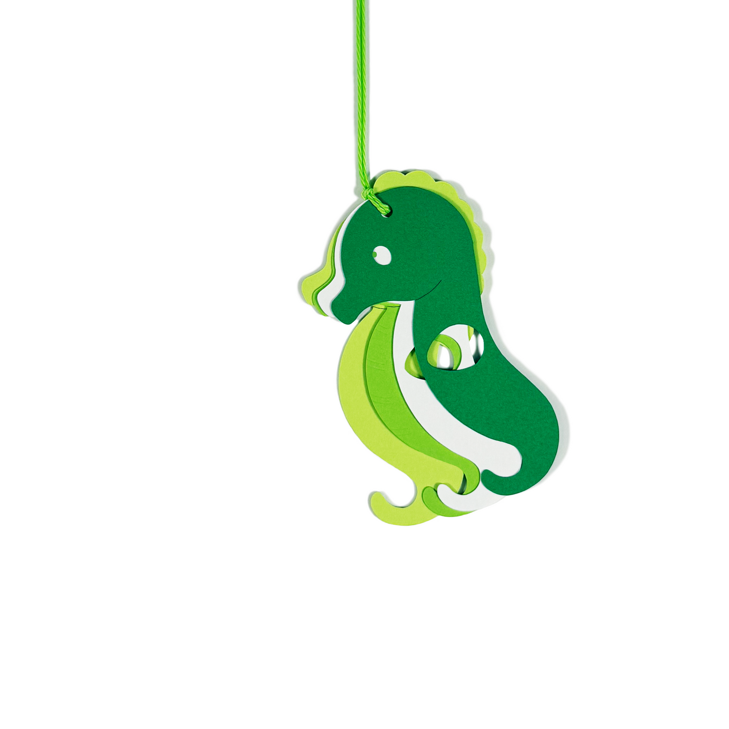 sea horse gift tag